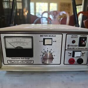 RA Fischer Iontophoresis Machine MD-1a Hospital Grade 2008 USA Hyperhidrosis